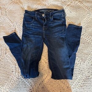 American Eagle Outfitters Blue Skinny Jeans Modern Fit